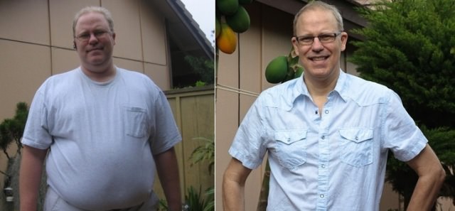 Eric Lauritzen, lost 130lbs in a year