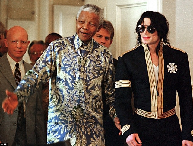 Nelson, 81, with Michael Jackson