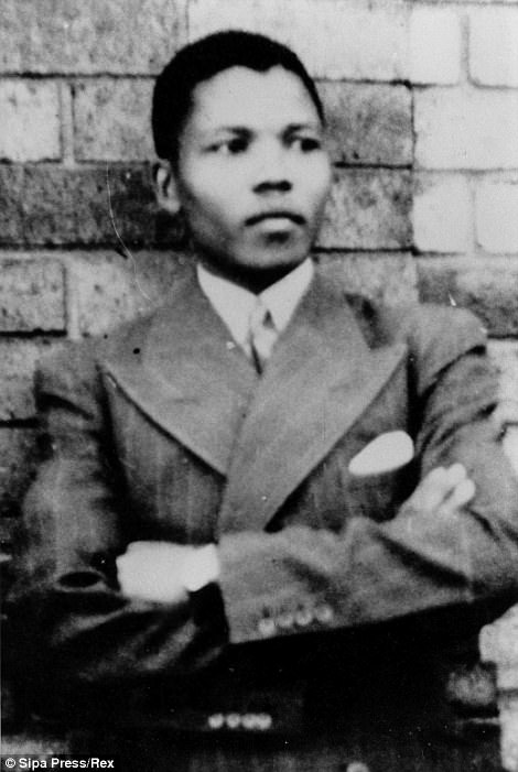 Nelson Mandela, 26, joined African National Congress (ANC) in 1944