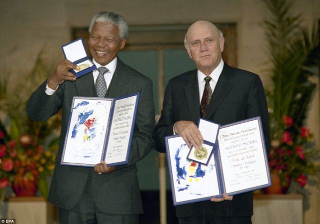 Nobel Peace Price 1993