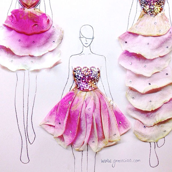 Clever_Fashion_Illustrations_With_Real_Flower_Petals
