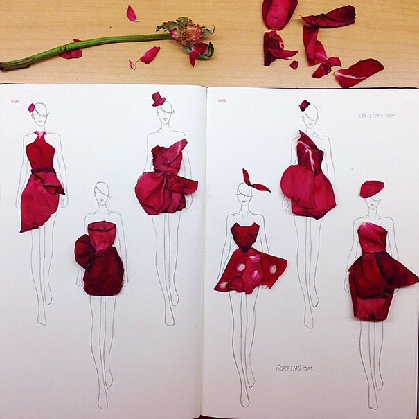 Clever_Fashion_Illustrations_With_Real_Flower_Petals